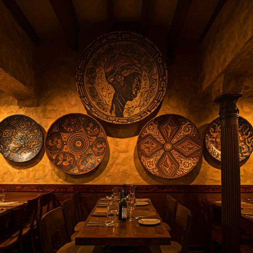 African dishes restaurant wall murals African dishes restaurant wall murals