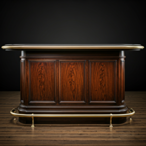 Classic straight bar counter designs