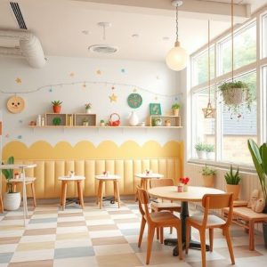 Children's café interior design