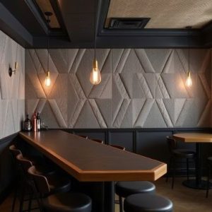 Soundproofing materials for bar walls