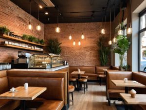 food café restaurant interior design 