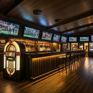 sports bar interior design