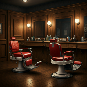 Classic barbershop layout