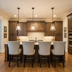 kitchen island with seating