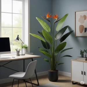 Strategically Placed Tall Statement Plant