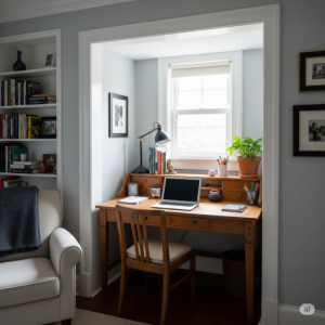 The Alcove or Nook Workspace. 