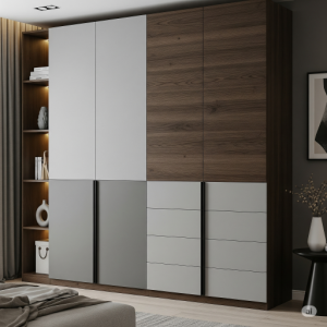 Two-Tone Wardrobe