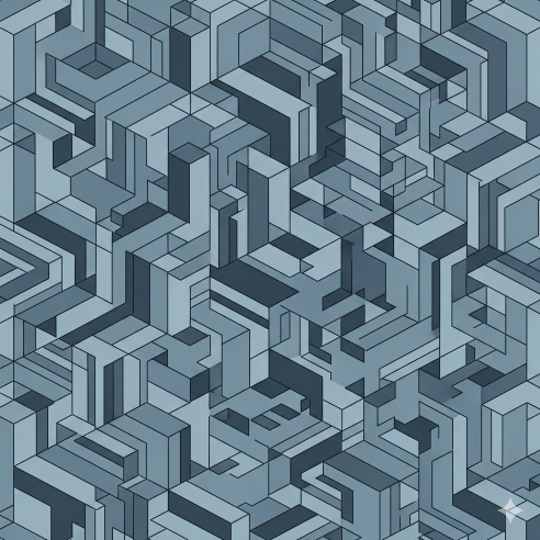 3D Cube Illusion Office Mural 3D Cube Illusion Office Mural