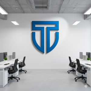 3D Logo Pop-Out Wallpaper