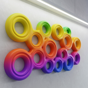 3D wall art