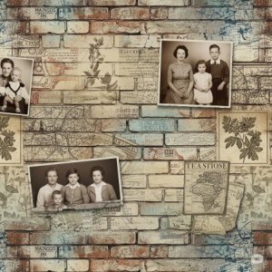 A Faded History Family Gallery Brick Wall
