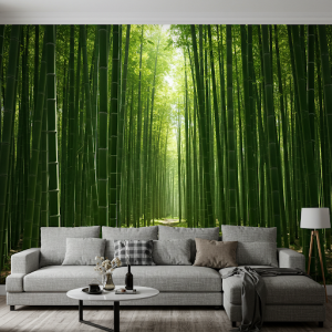 Bamboo Forest Scenery Mural