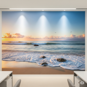 Coastal View Mural