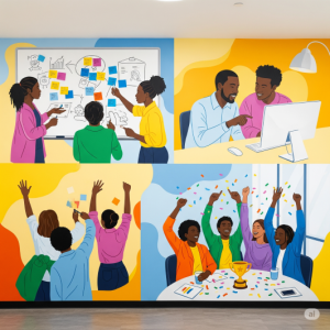 Core Values and Culture-Driven Mural