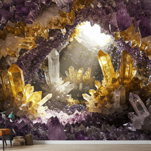Crystal Cave Mural. 