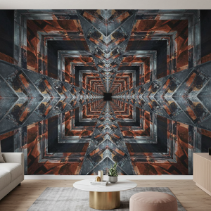 Mirror Illusions 3D mural