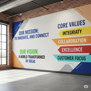 Mission & Vision Statement Mural