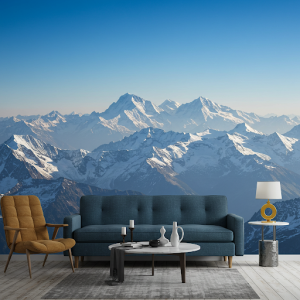 Mountain Vista Wallpaper Mural. 