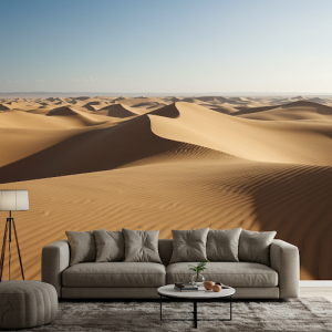 Sand dunes 3d wall mural