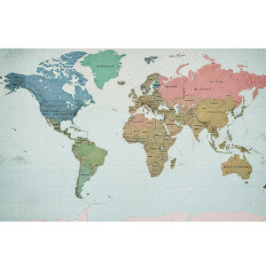 Textured Fabric Map. 