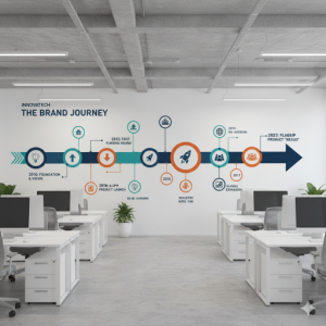 The Brand Journey Office Mural