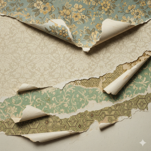 Vintage Wallpaper Peels Mural