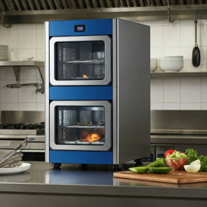 Restaurant kitchen space-saving: Compact equipment (ovens, grills, refrigerators)