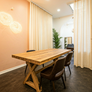 beauty and hair salon consultation room