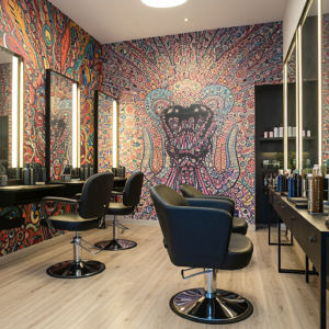 beauty and hair salon interior design