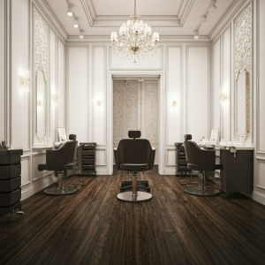 classic style beauty salon interior design