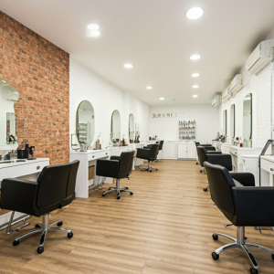 A modern beauty salon's strategic zoning creates a seamless flow, minimizing wait times and maximizing productivity. Dedicated areas for each service – styling, nail care, treatments .