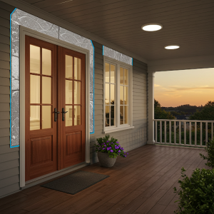 Added weather stripping, insulated doors, and energy-efficient lighting to maximize energy savings.