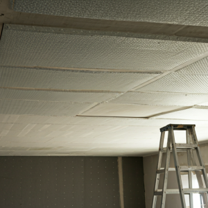 Gypsum ceiling soundproofing