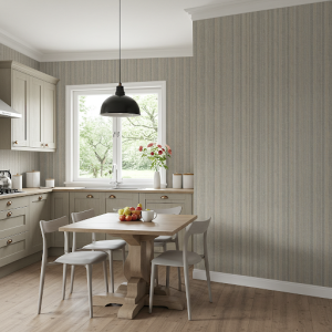 Subtle stripes Eat-in Kitchen Wallpaper