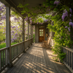 wrap-around porch design