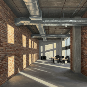 Assess the building's structural integrity, including walls, floors, and ceilings.