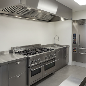 Kitchen renovation contractors' selected cooking equipment for efficiency and productivity.