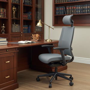 Lawyer's office ergonomic chair.