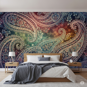 Paisley Pattern Wall Art.
