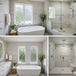 Transforming a bathroom into a spa-like retreat.