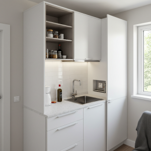 Compact kitchen unit