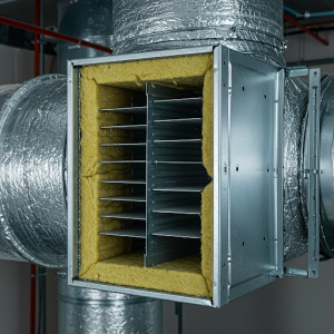 HVAC duct silencer.