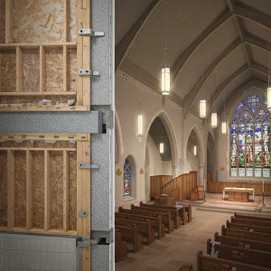  If you're building or renovating, incorporate soundproofing measures like double-stud walls with an air gap