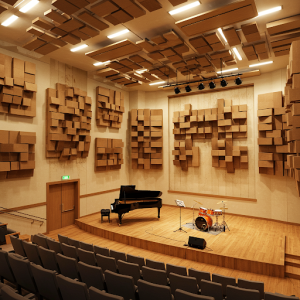 Music performance room acoustics.