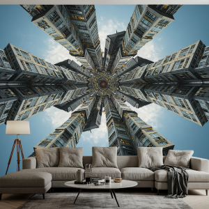 Mind-bending wallpaper printing