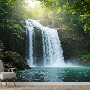 Tailor-made Waterfall Cascade Wallpaper Mural