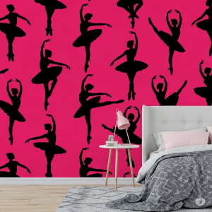Ballerina Dreams Wallpaper. 
