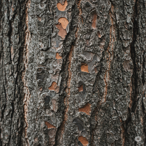 Close-up of Tree Bark, Office Wall Art. Focusing on the intricate textures and patterns.