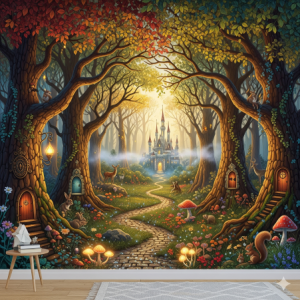 Enchanted Forest Fairy-tale Wallpaper