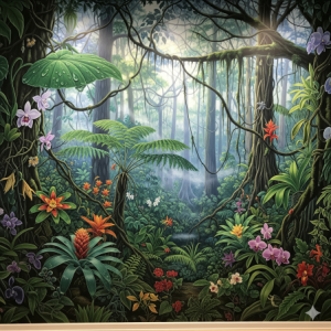 Lush Rainforest Wallpaper